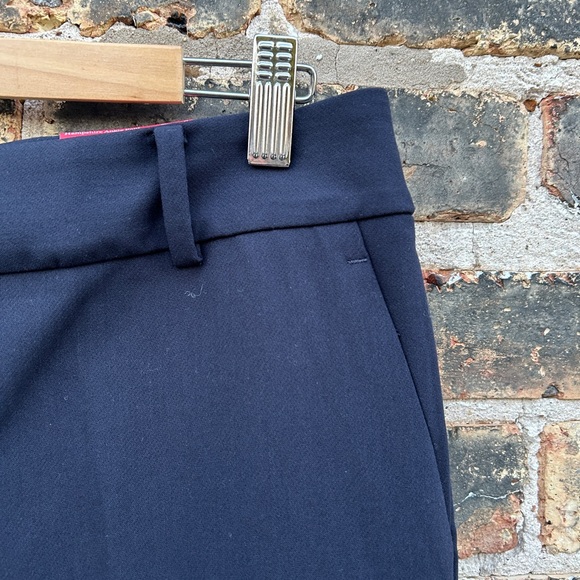 Talbot’s W’s 8 Curvy Hampshire Straight Leg Ankle Pant Tailored Navy poly blend - Picture 5 of 14